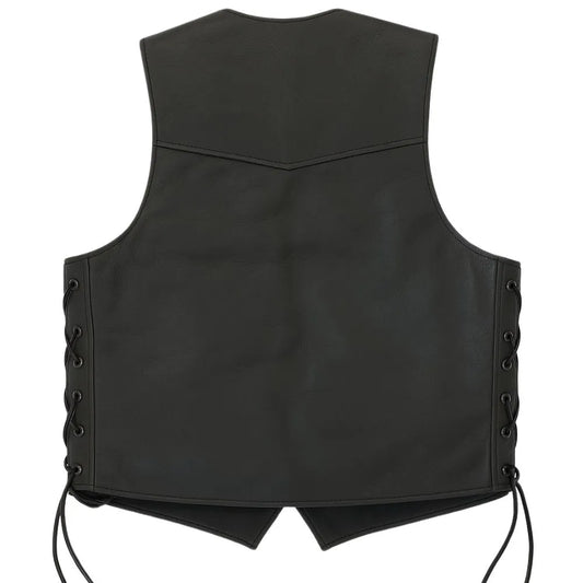 Legendary Club Style Men's Leather Motorcycle Vest