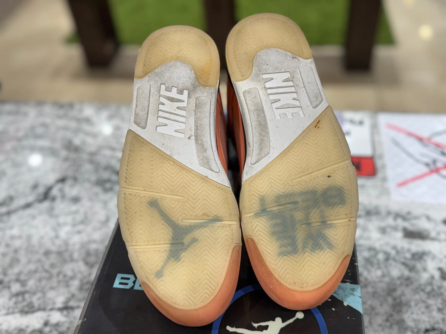 PRE OWNED Jordan 5 Retro DJ Khaled We The Best Crimson Bliss