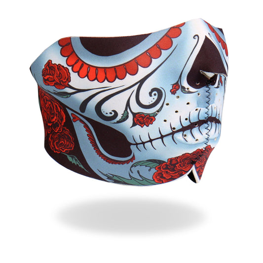 Hot Leathers FMB1005 Calavera Half Face Mask