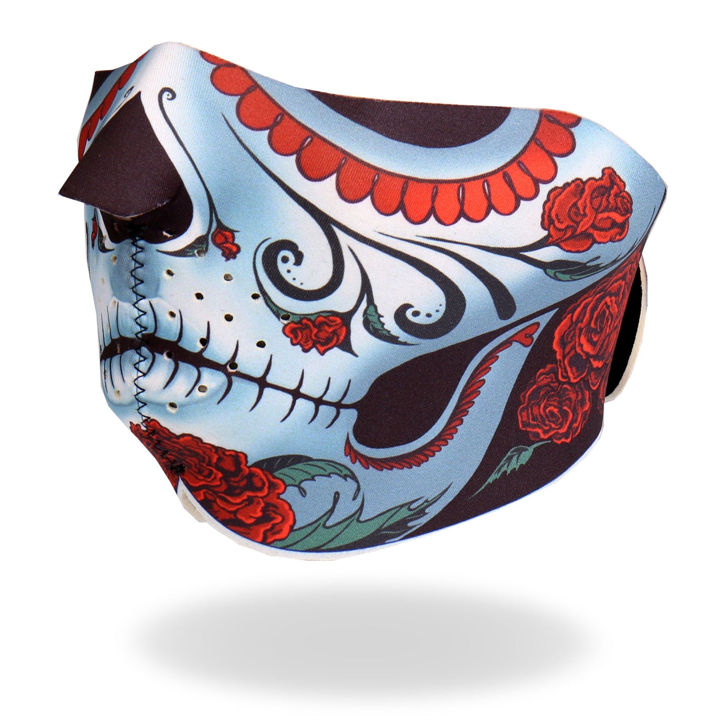 Hot Leathers FMB1005 Calavera Half Face Mask