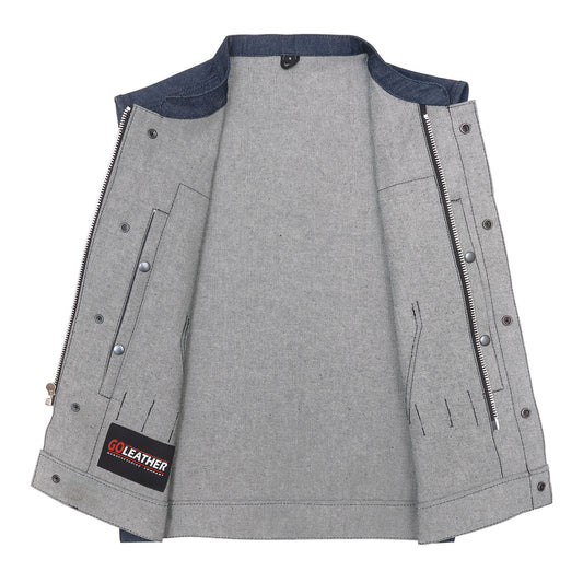 GO308 Blue Raw Denim