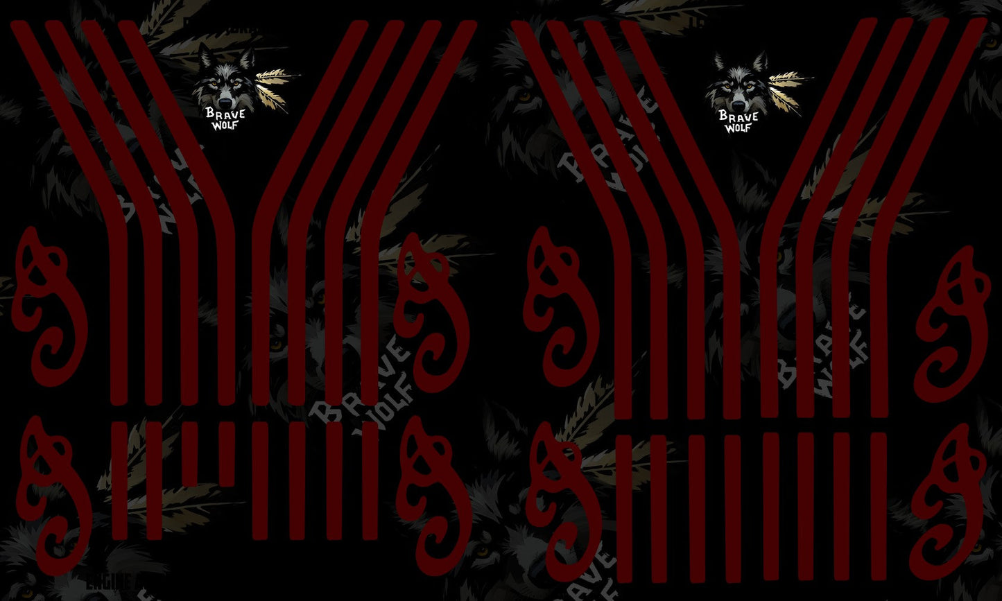 Indian Scout Engine Accent Kit (2025 and up)- Maroon