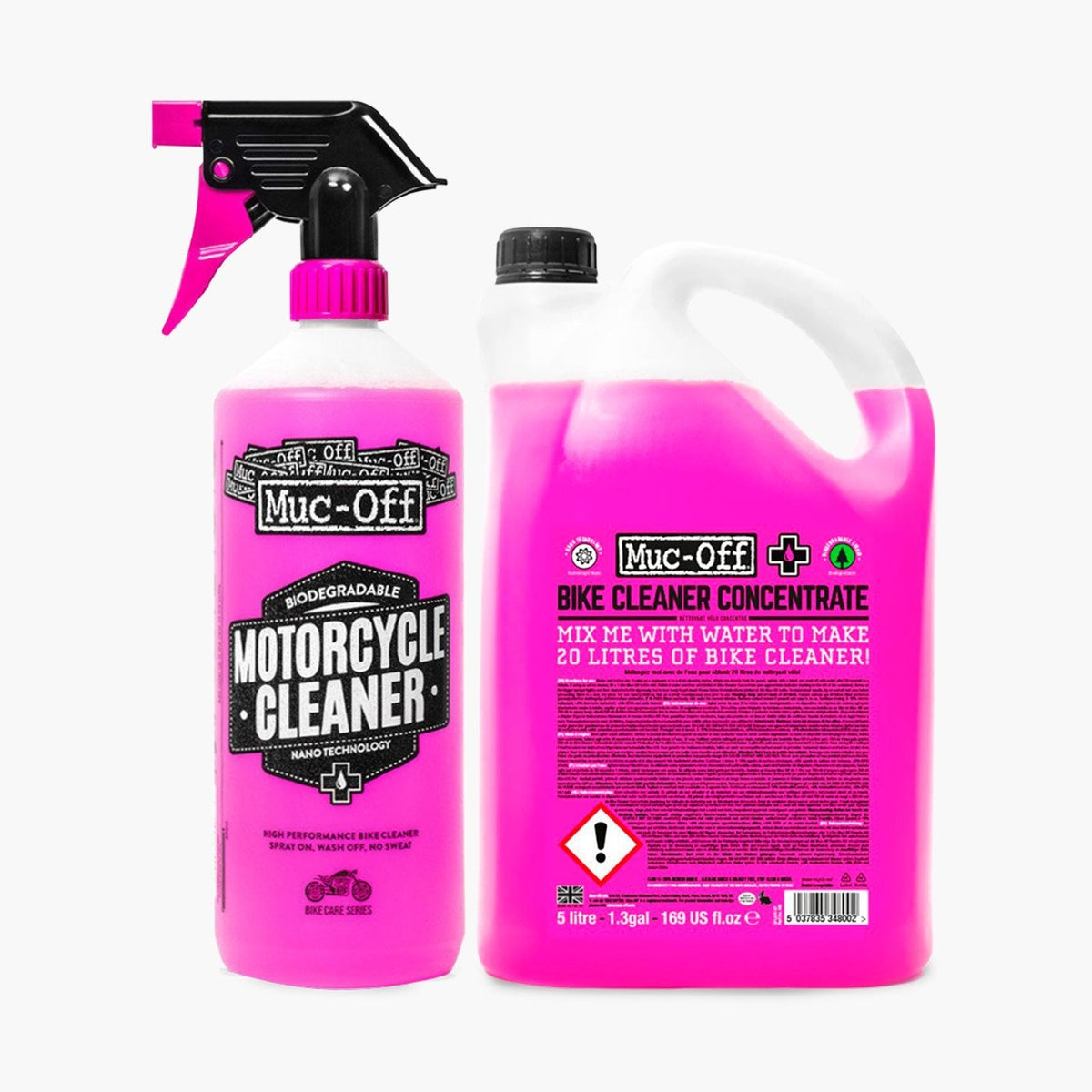 Motorcycle Cleaner 1L + 5L Concentrate Refill