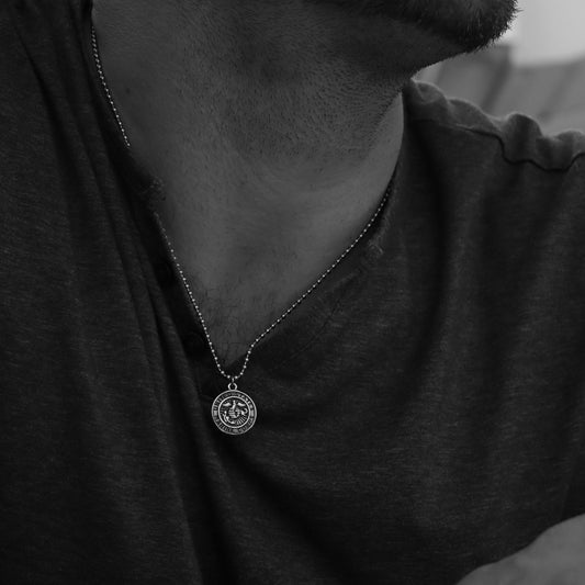 United States Marine Corps Stainless Steel Polished Pendant