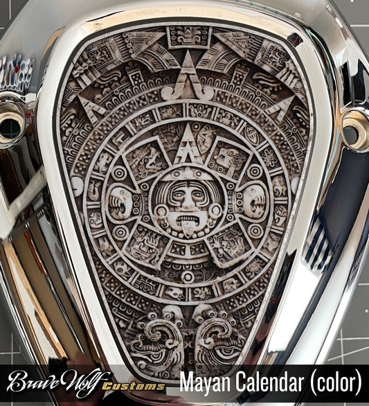 Powerplus V-Cover Decal - Mayan Calendar (color)