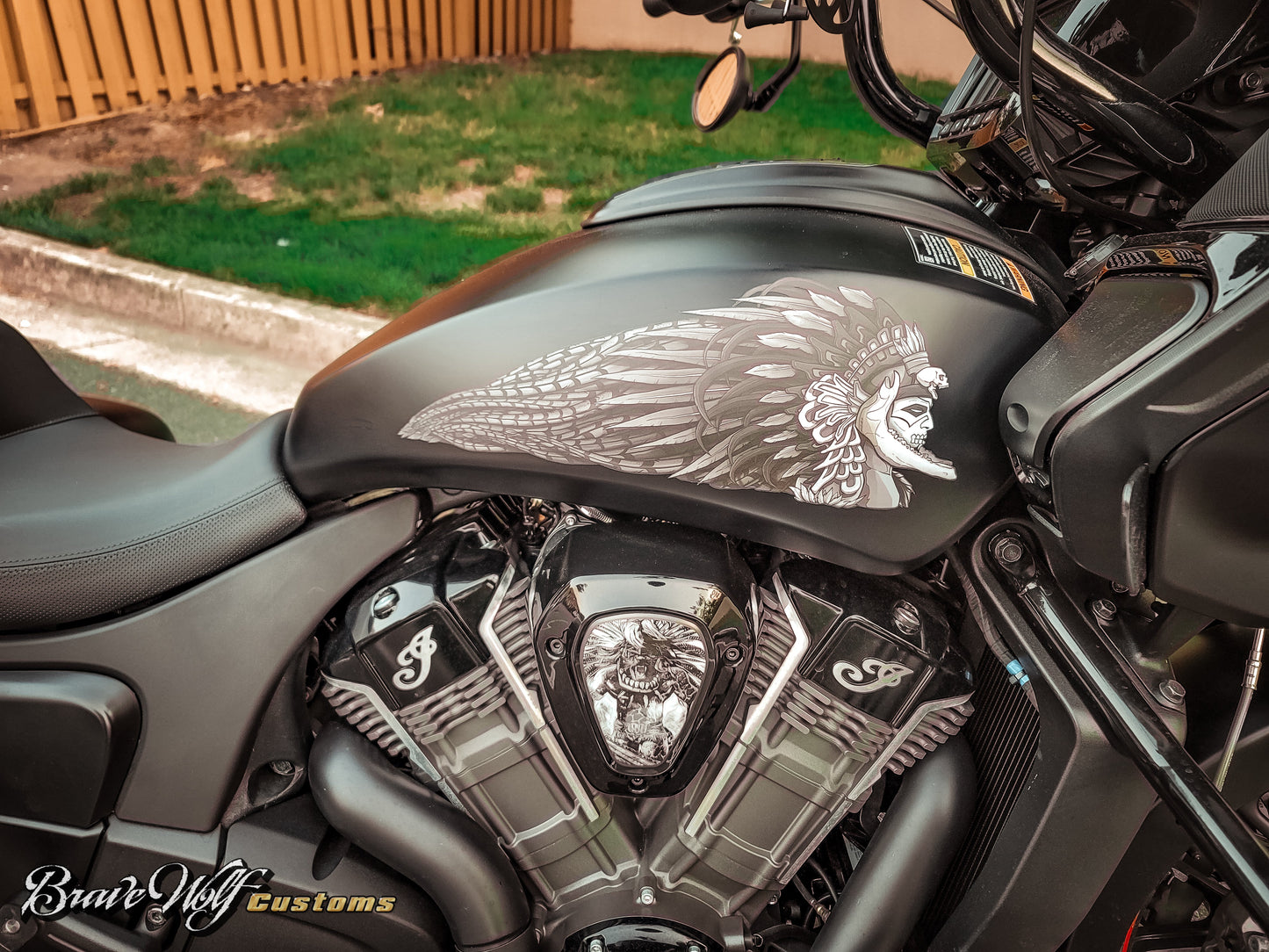 Powerplus V-Cover Decal - Azteca