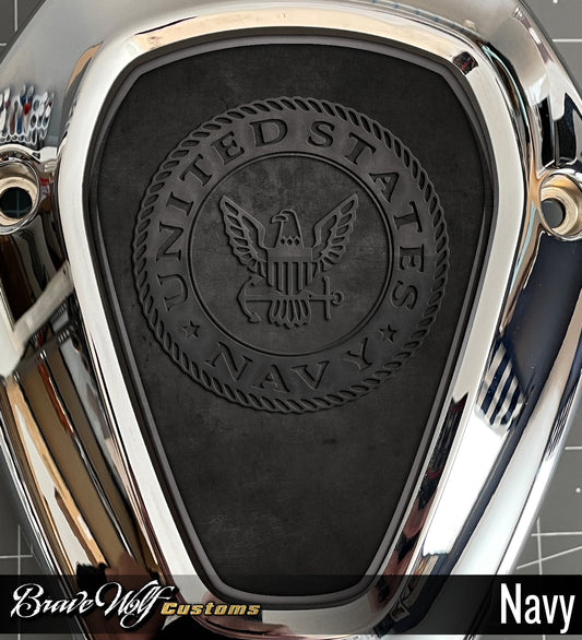 Powerplus V-Cover Decal - Navy