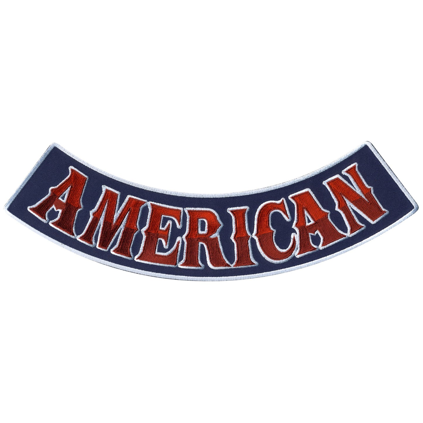 Hot Leathers American 12” X 3” Bottom Rocker Patch