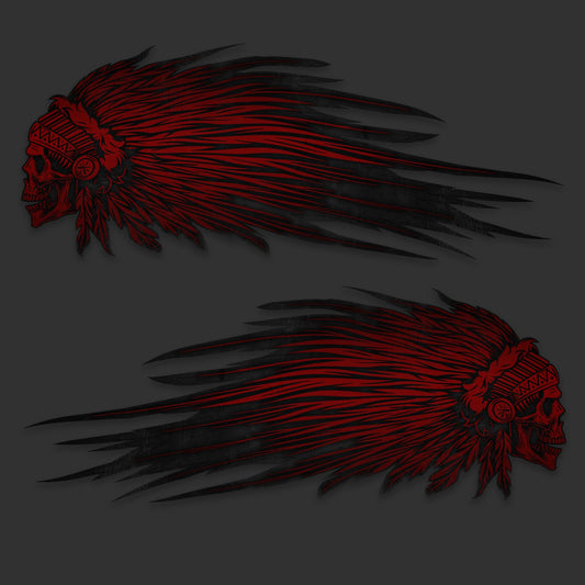 SWB-729-Indian Thunderstroke- Red