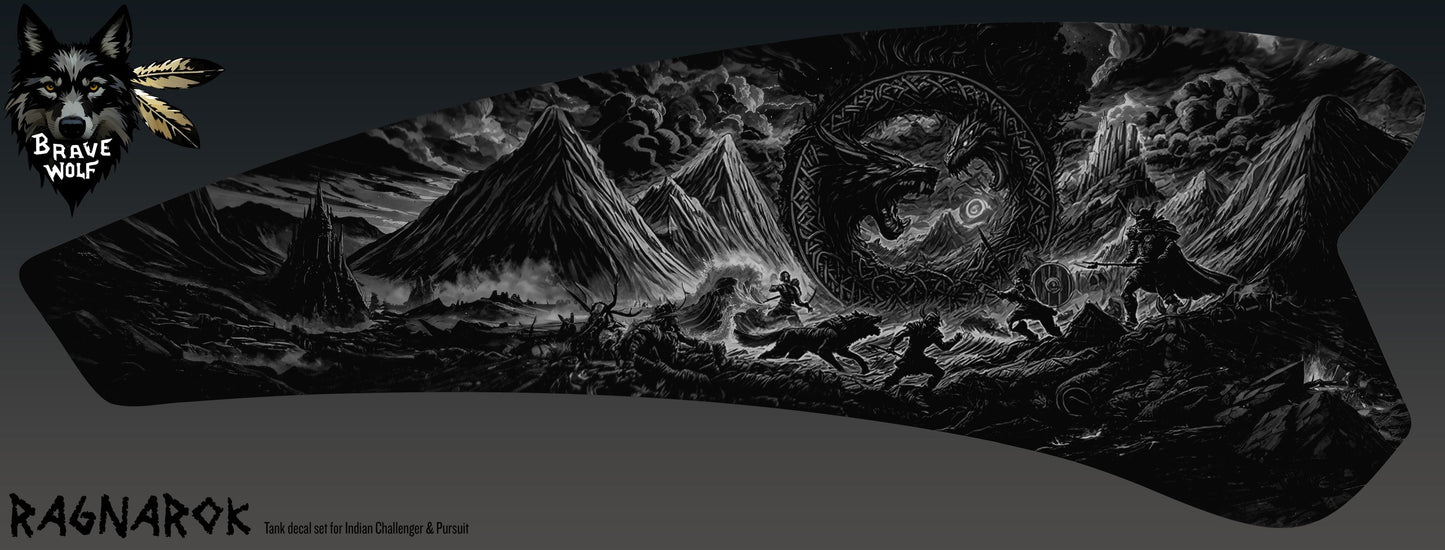 "Ragnarok" Tank Decal Set for Indian Powerplus lineup