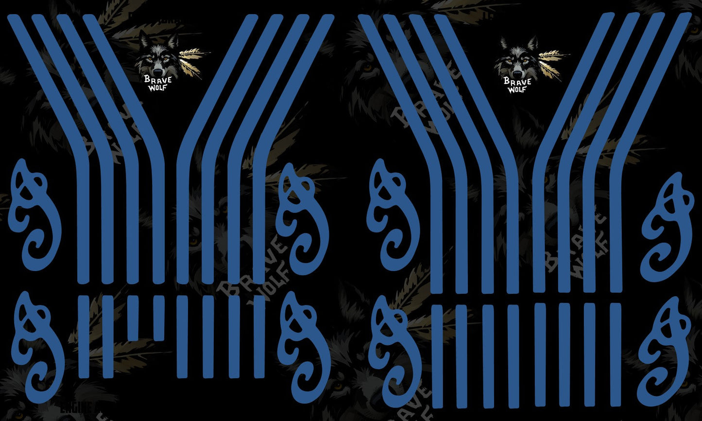 Indian Scout Engine Accent Kit (2025 and up)- Storm Blue