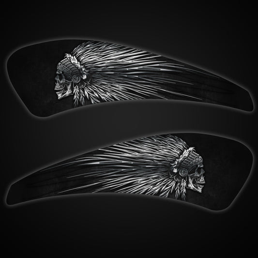 SWB-729-Chrome-Powerplus Tank Decal Set