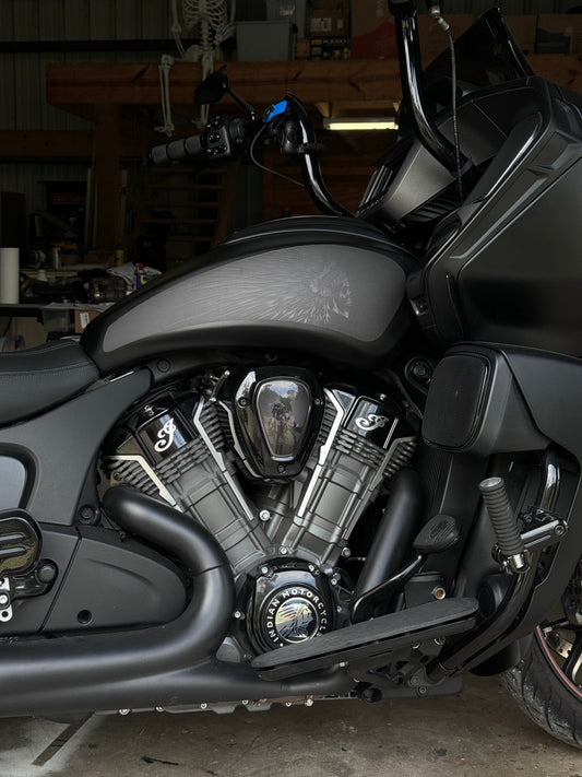 SWB-729 Black Lift - Powerplus Tank Decal Set