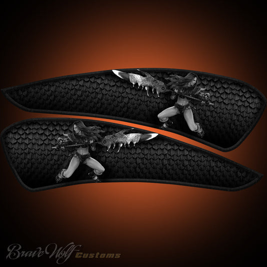 Dragon Warrior - Indian Scout - Full Tank B&W