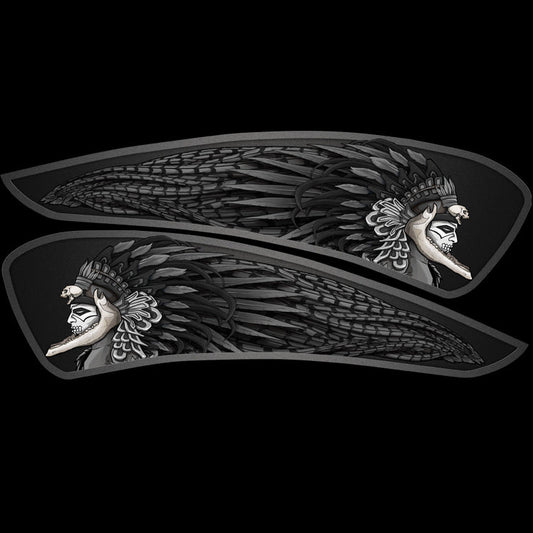 MesoChief - Indian Scout - Full Tank Black & White