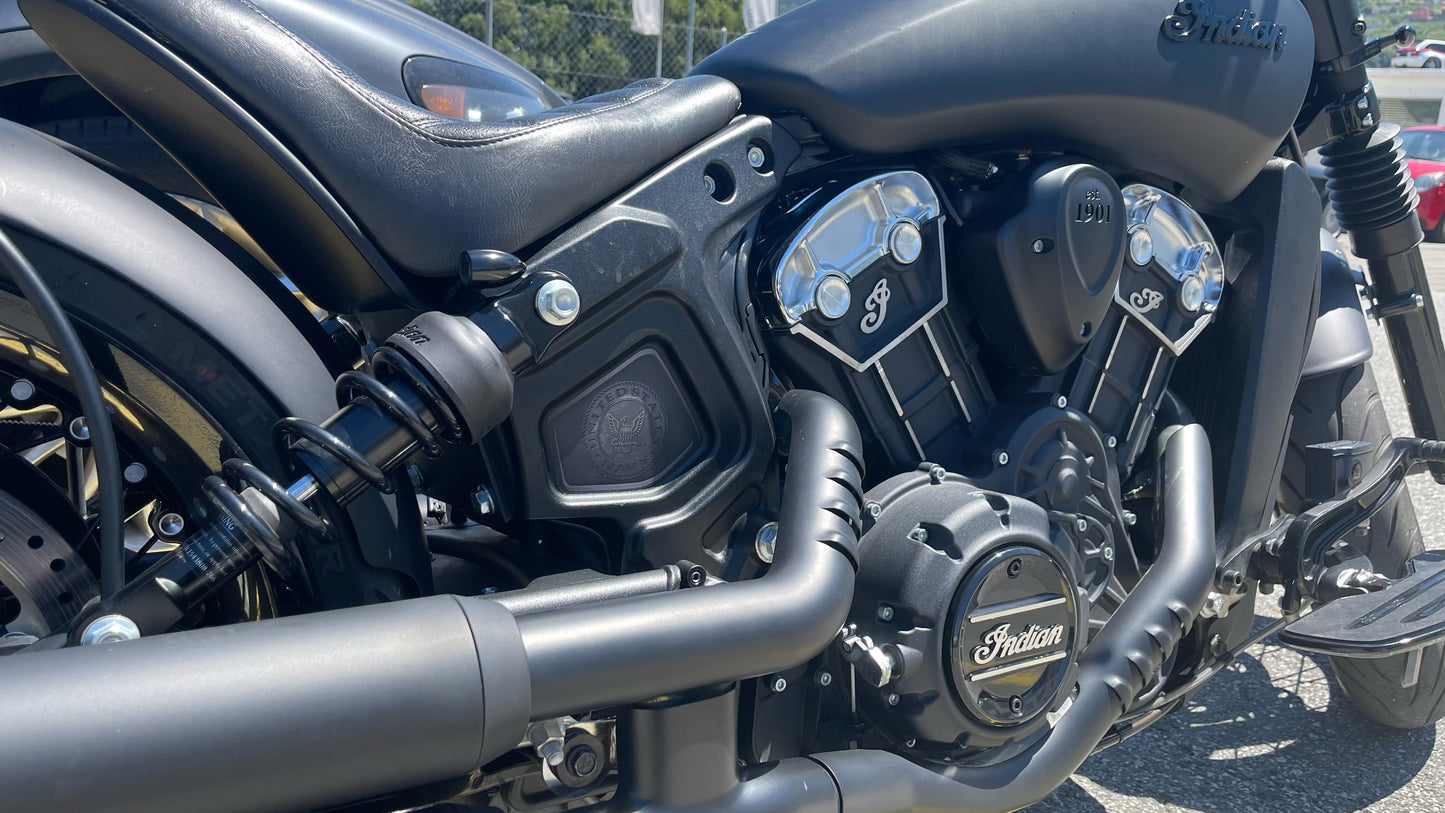 Indian Scout Mid-Frame Insert - Navy