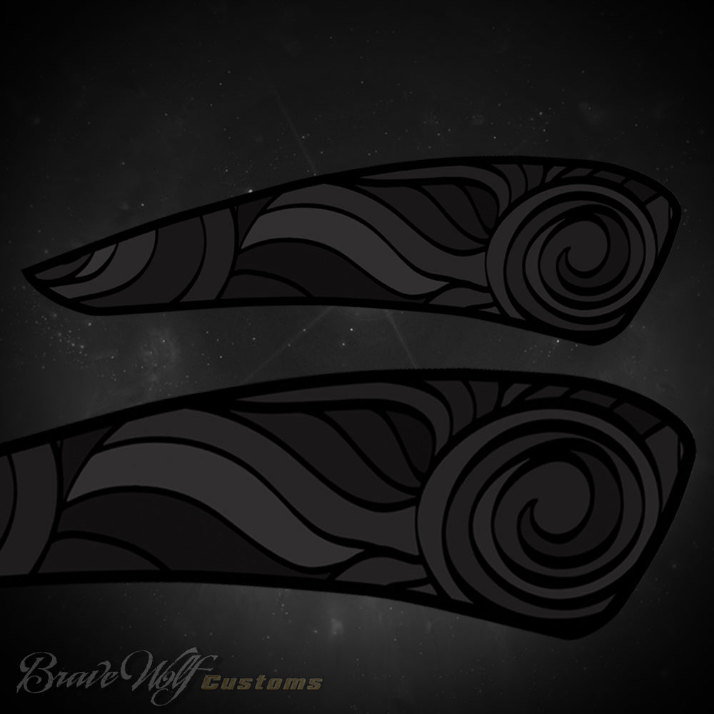 Sunburst B&W - Indian Scout - Full Tank