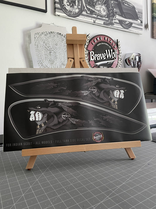 The Black Wolf (Dark) - Indian Scout - Full Tank
