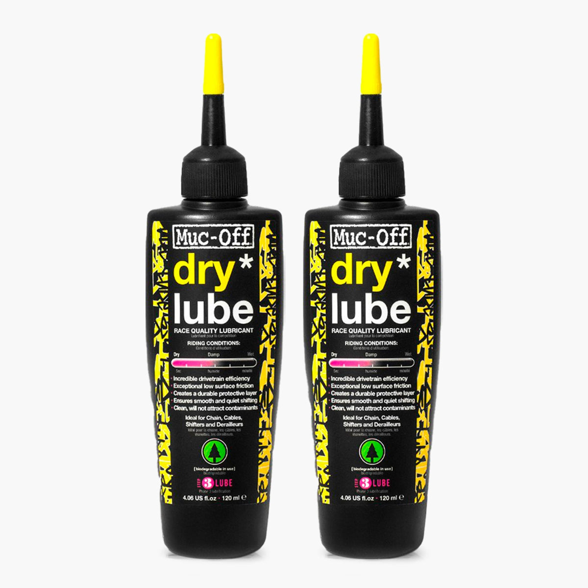 2 x Dry Weather Lube 4.1 fl oz
