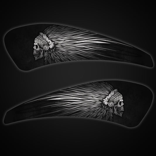 SWB-729-White Smoke-Powerplus Tank Decal Set