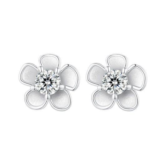 S925 Sterling Silver 3.00 Carat Moissanite Earrings for Women