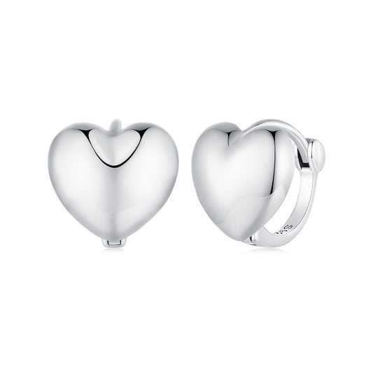 S925 Oxidized Silver 11mm Earrings for Women