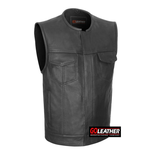 G531 Platinum Vest with Rolled Collar