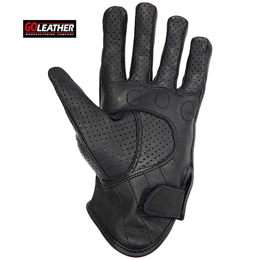 GO24 Perforated Glove with Rubber Knuckles