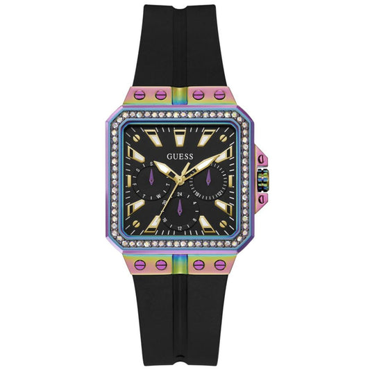 Guess Women's Libra Black Silicone