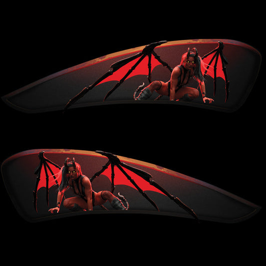 Morganna the Demoness - Indian Scout - Full Tank Color