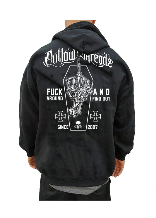 Fuck Around And Find Out Zipper Hoodie