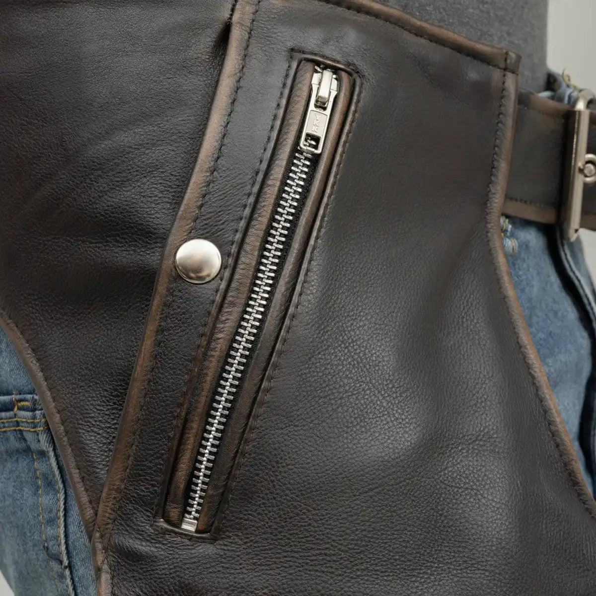 Patriot Chaps with Snap Out Liner - Unisex