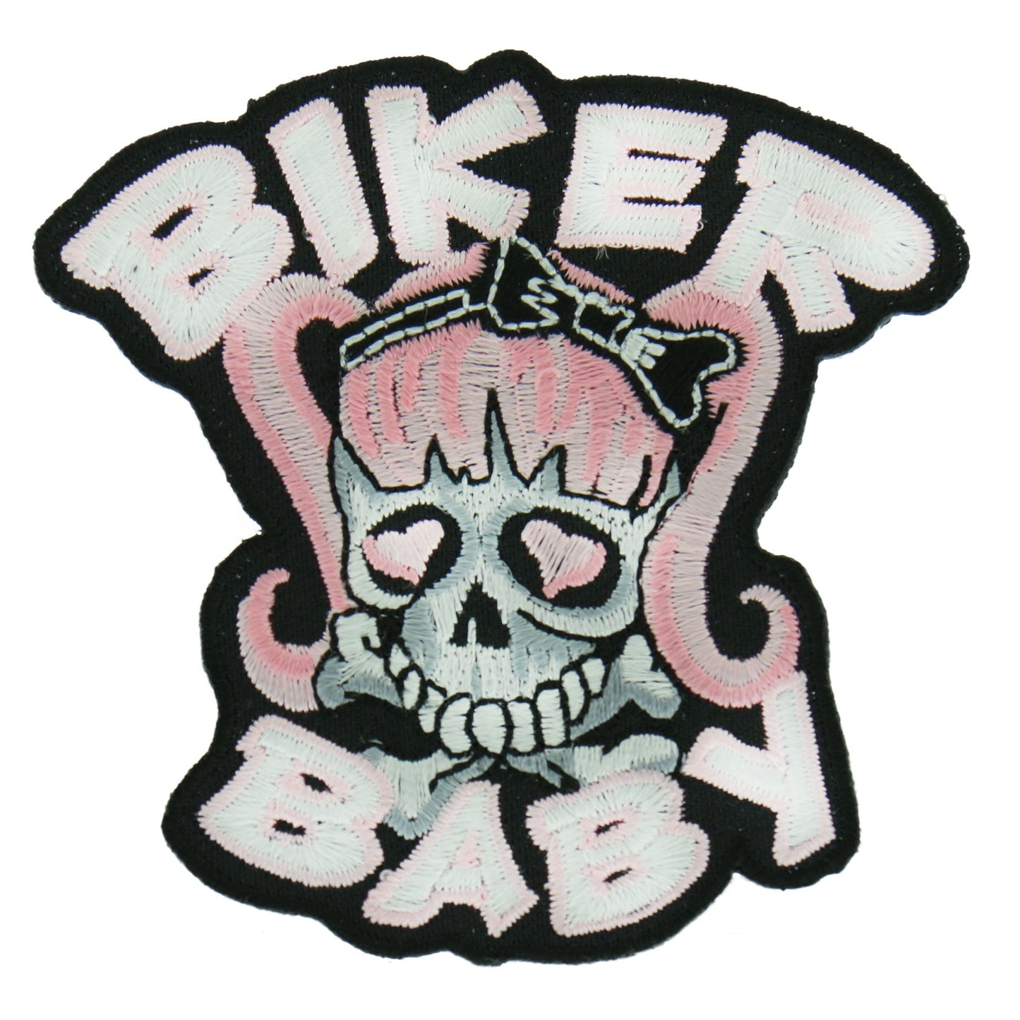 Hot Leathers PPA2052 Biker Baby Pigtails 3" x 3" Patch