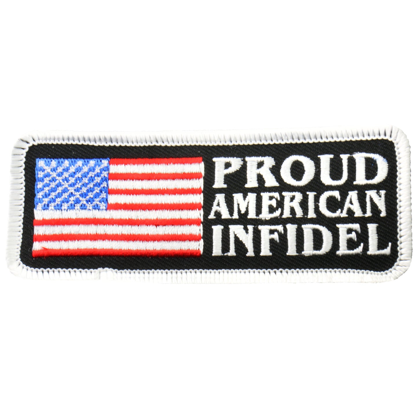 Hot Leathers PPL9226 American Infidel 4" x 2" Patch