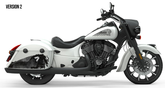 Dark Horse - Saddlebag - V2 - Rounded Bags