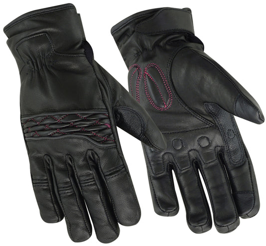 Women's Cruiser Glove (Black/Pink)