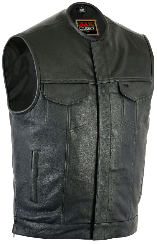 Upgraded Style Gun Pockets, Hidden Zipper Vest