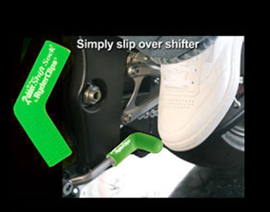 Rubber Shift Sock- Green