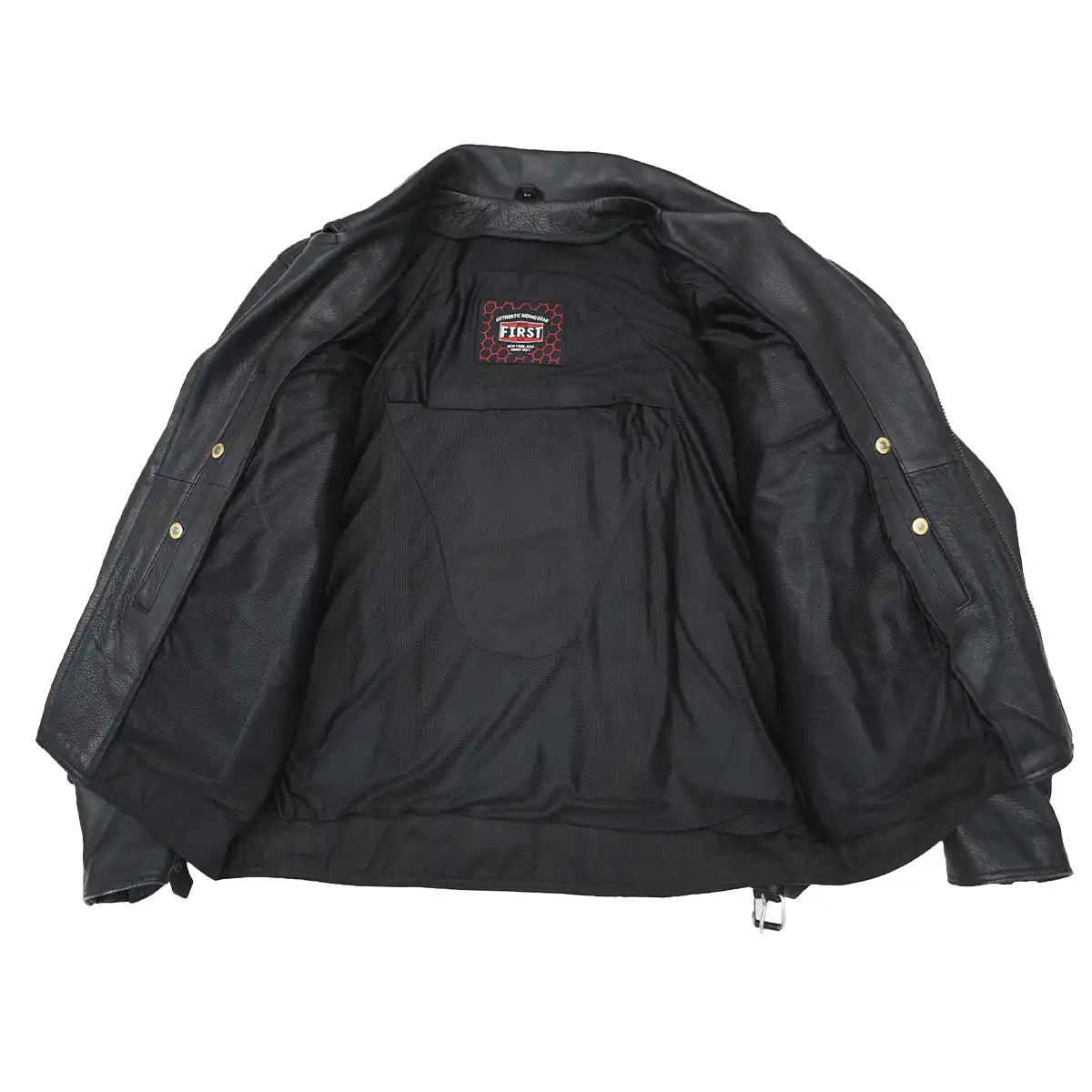 Mastermind Men's Motorcycle Leather Jacket