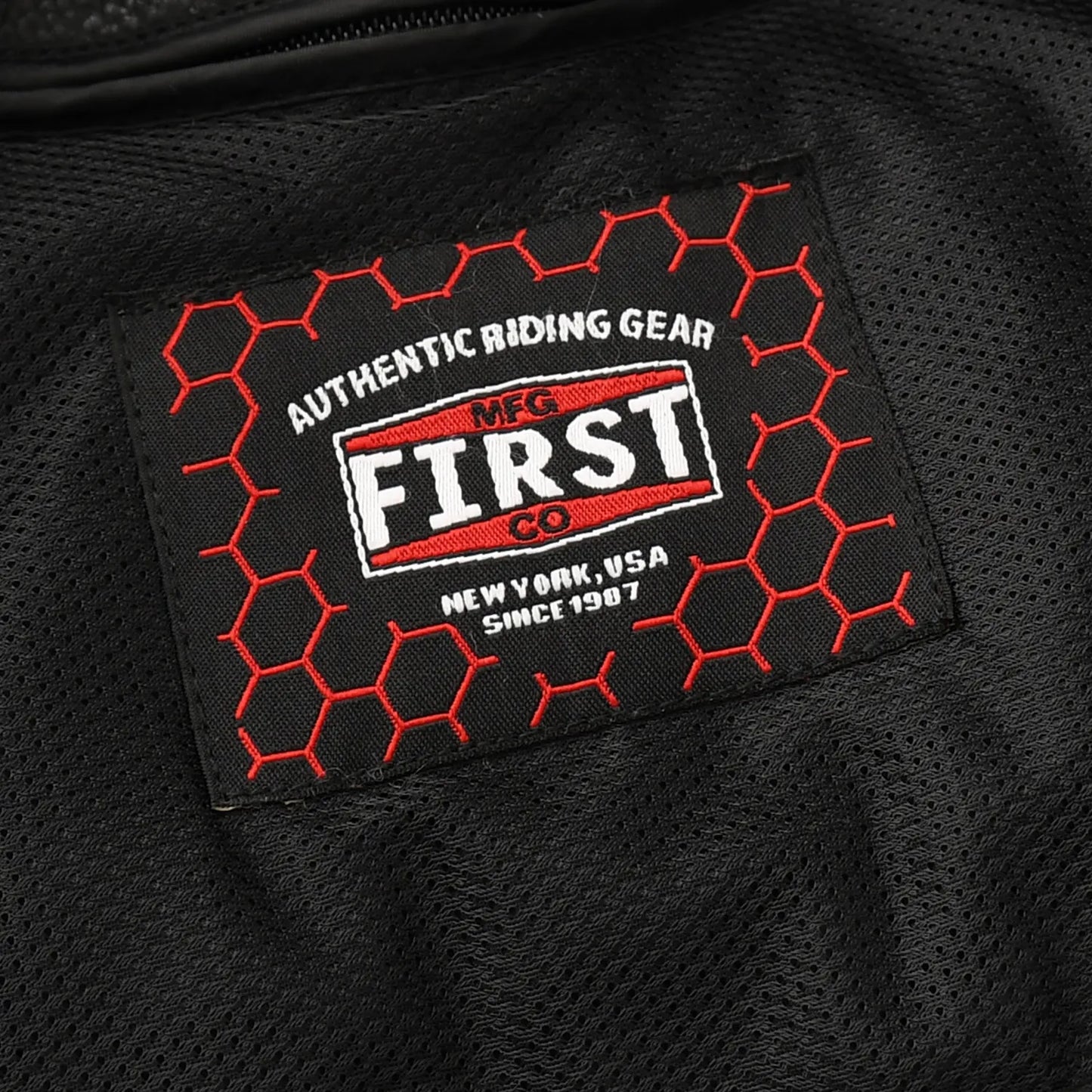 Nightstrike Men’s Motorcycle Leather Jacket