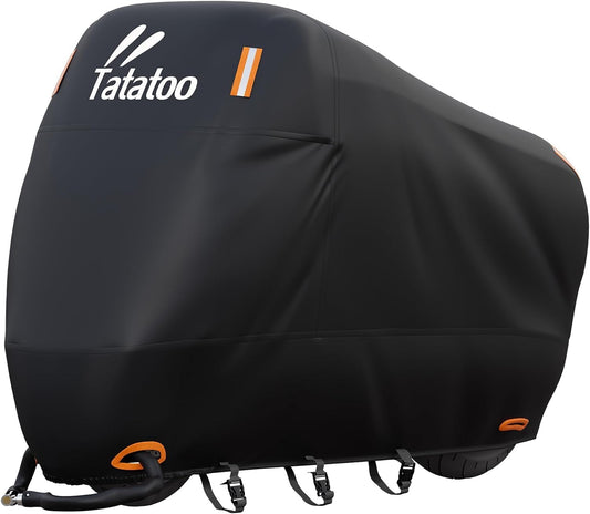 Motorcycle Cover Waterproof Heavy Duty, UV & Rain Resistant