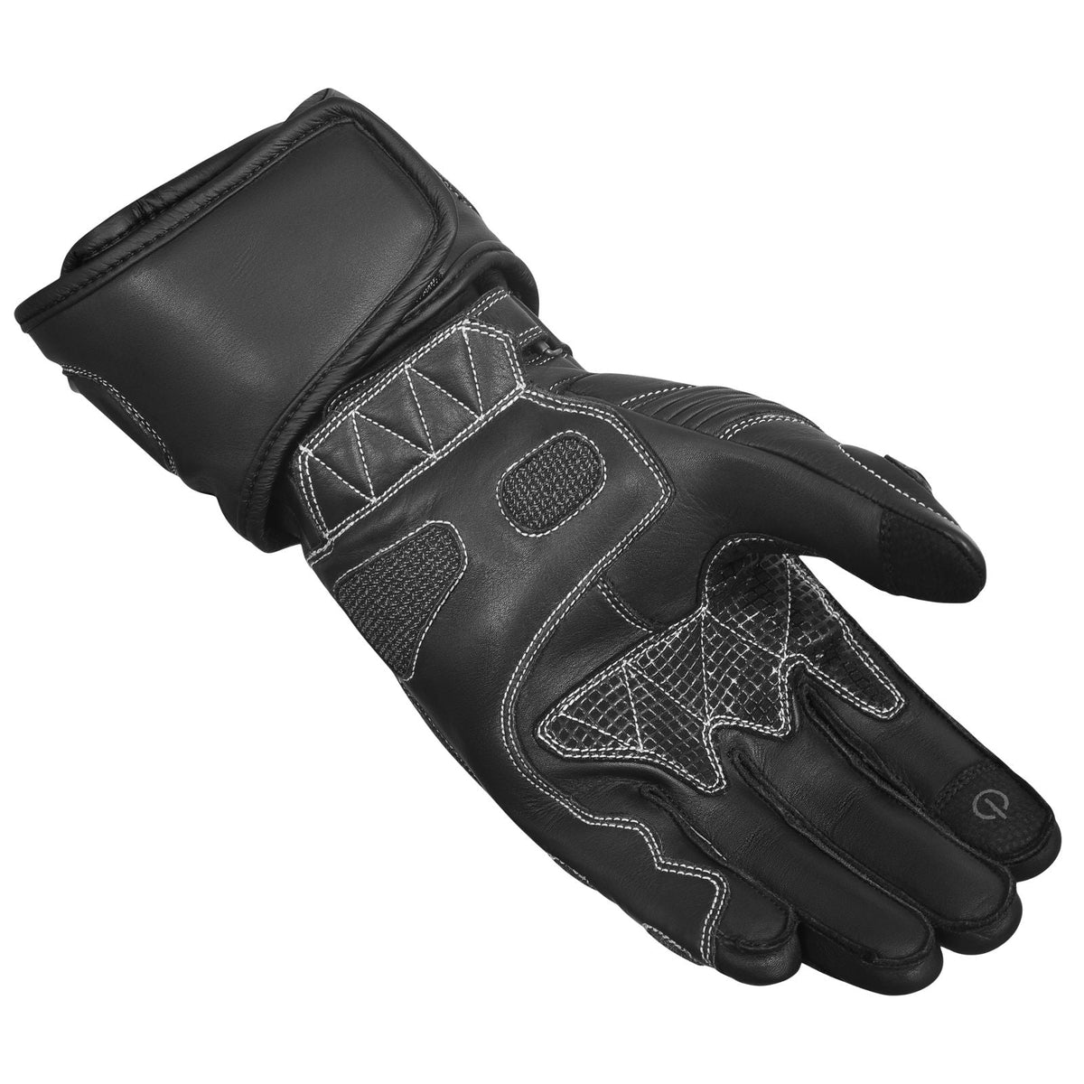 Apex Motorbike Racing Glove (Black)