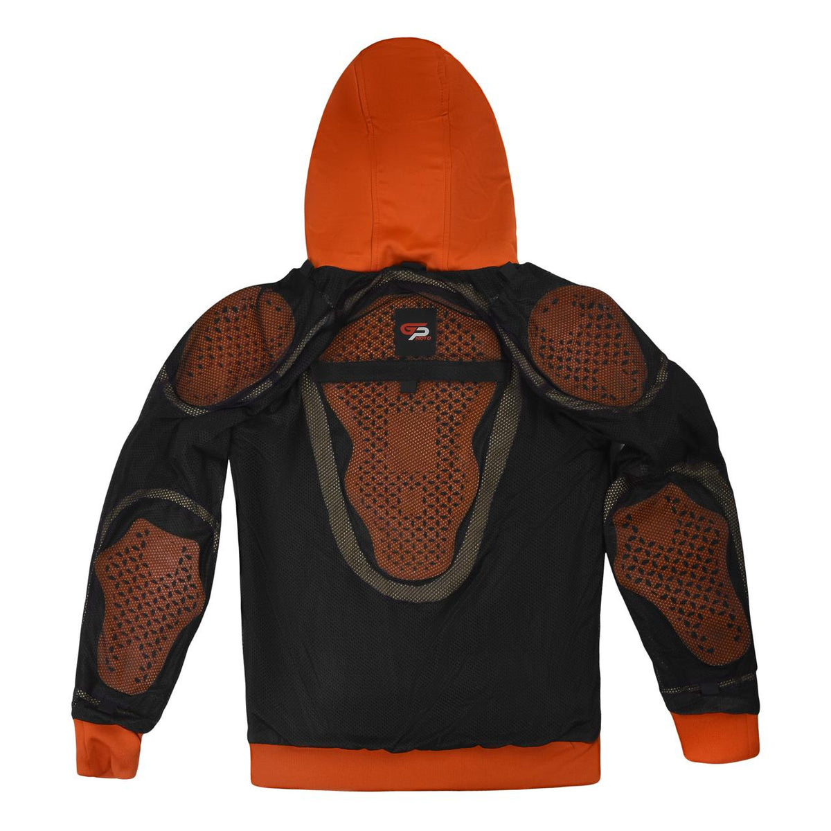 Flex Sheild Orange Armored Hoodies CE Padding