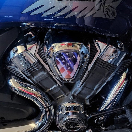 Powerplus V-Cover Decal - American Flag (Color)