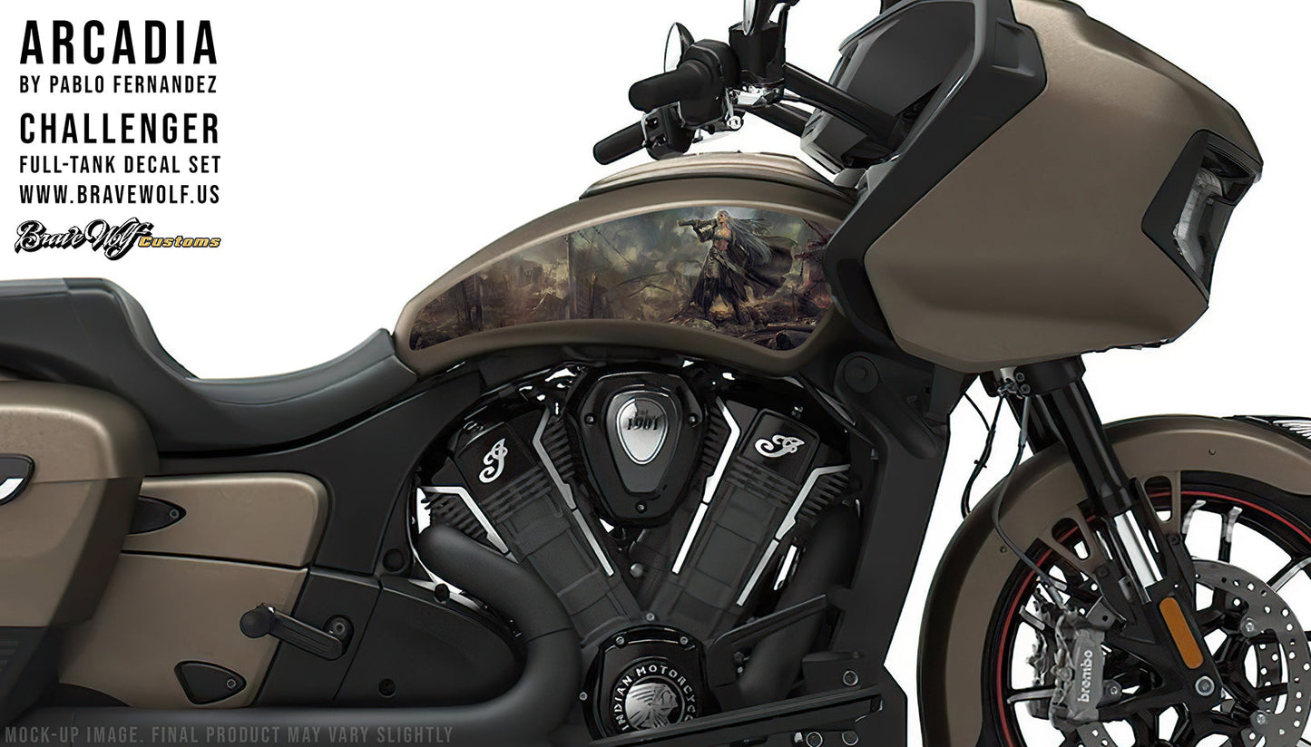Arcadia Tank Decal Set for Indian Powerplus lineup