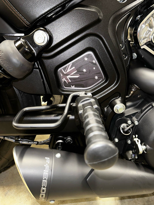 Indian Scout Mid-Frame Insert - Australia Flag