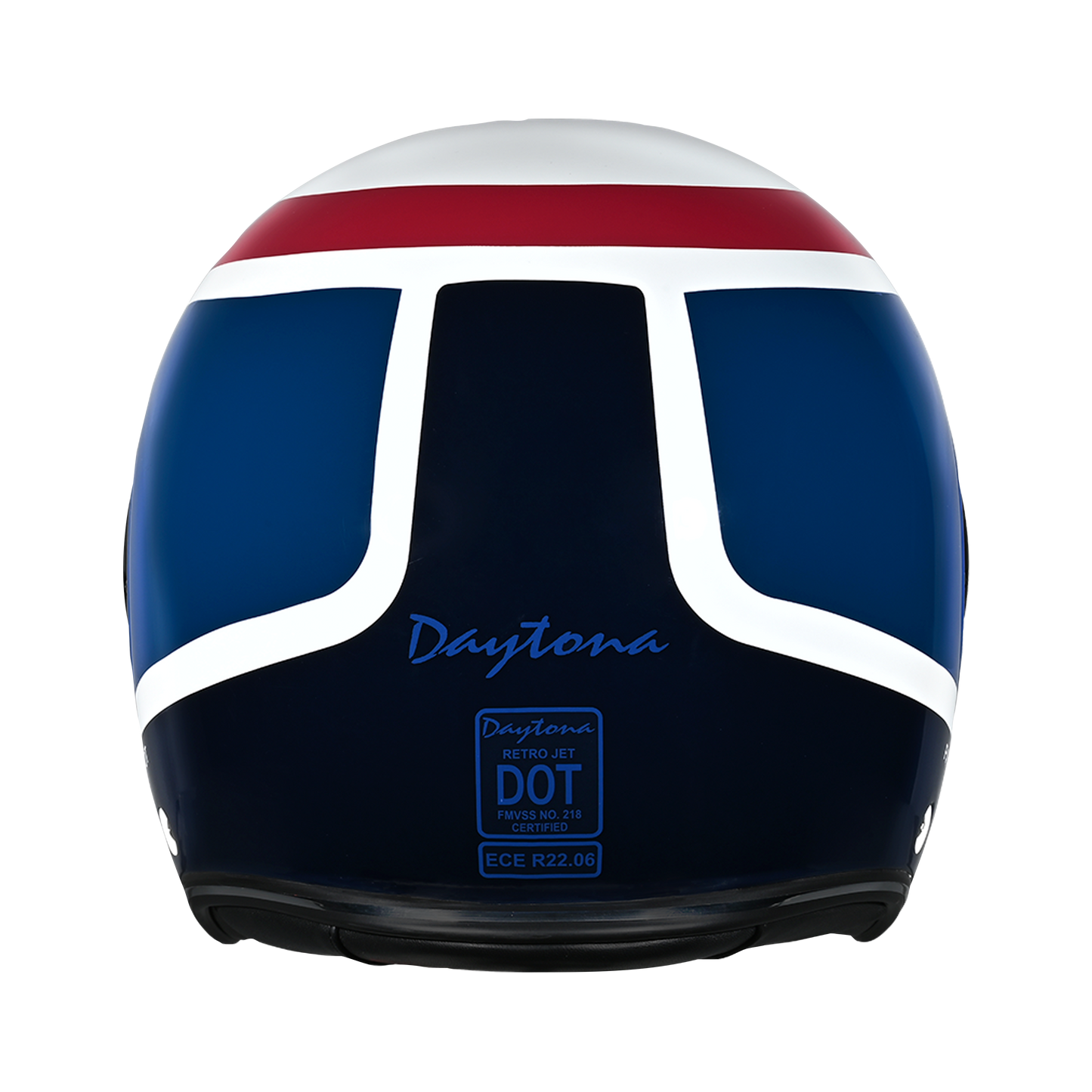 D.O.T. & ECE Daytona Retro Jet- W/ Patriot