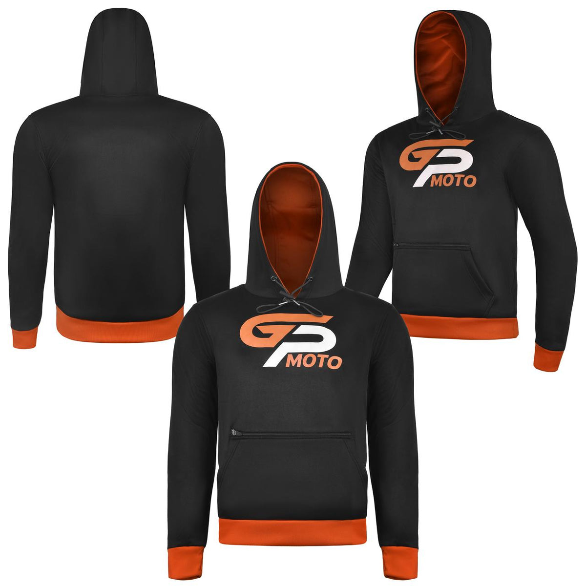 Flex Sheild Orange Armored Hoodies CE Padding