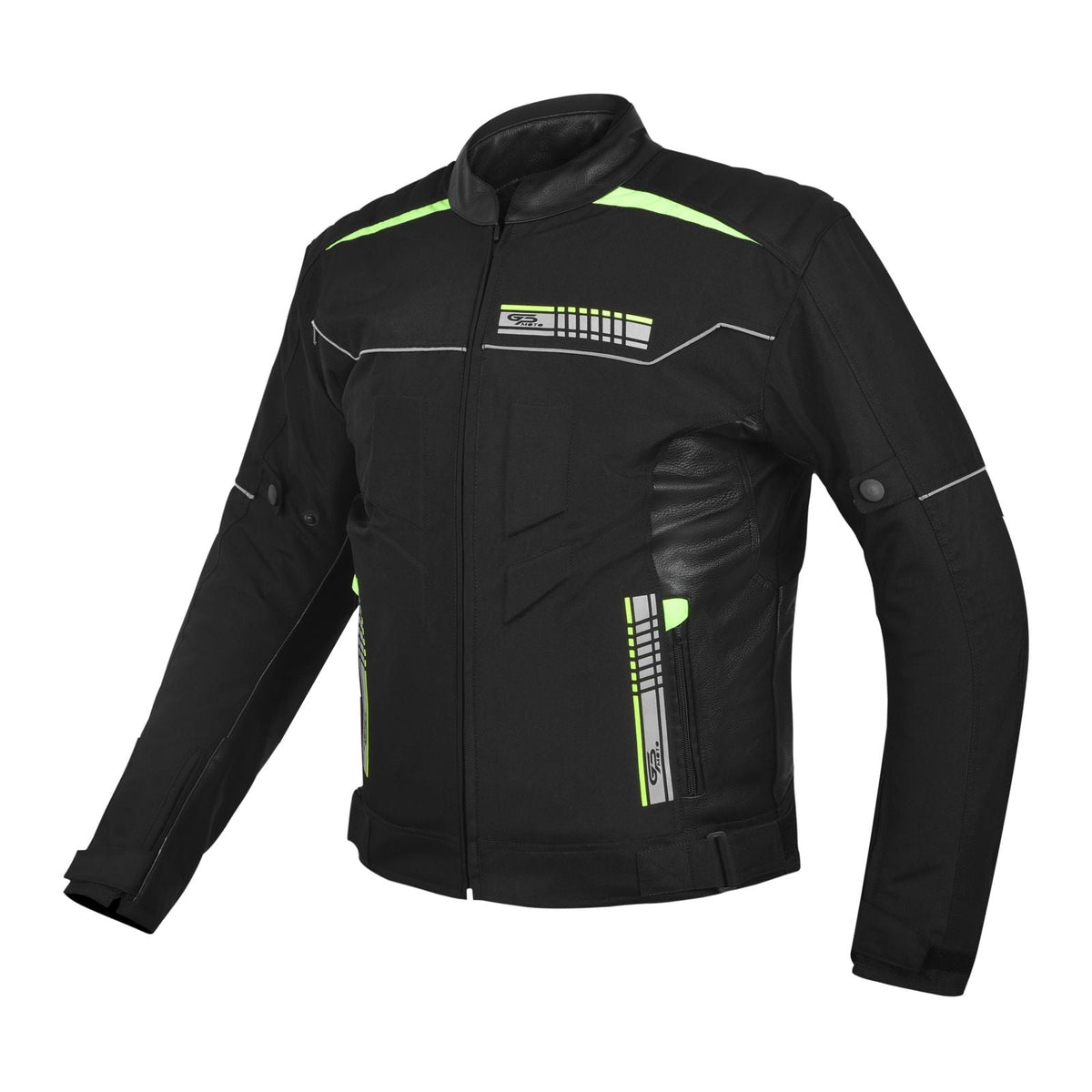 Rider Defender Cordura Jacket (Leather Sleeve )