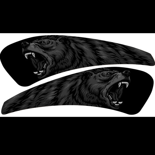 Bear (B&W) Tank Decal Set for Indian Powerplus lineup